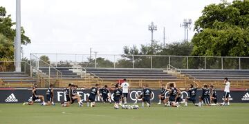 El Real Madrid continúa su preparación en Miami