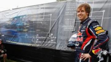 <b>EL NÚMERO UNO. </b>El alemán Vettel es el actual campeón de Fórmula 1 y así se convierte en el gran centro de atención, dentro y fuera de las pistas.