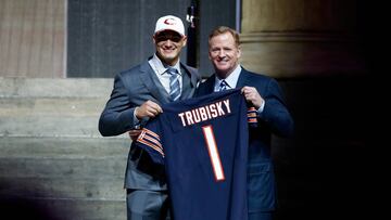 Trubisky ser¨¢ el tercer QB de los Bears; Mike Glennon el titular