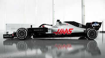 Modelo: Haas VF-20 | Pilotos: Romain Grosjean y Kevin Magnussen. 