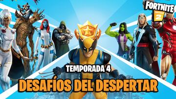 Fortnite Temporada 4: guía de desafíos del Despertar