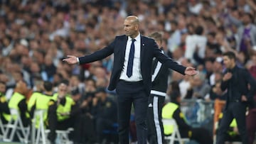 Zidane: "Fuimos superiores, pero en el Calderón vamos a sufrir..."