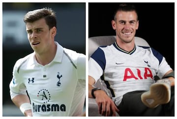 El jugador del Tottenham no es uno de los casos más llamativos, pero también se pueden apreciar grandes diferencias en su salud bucodental desde sus inicios en la Premier League.