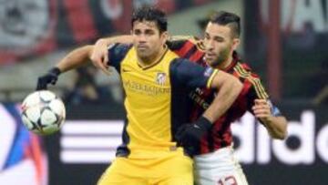 El delantero del Atlético de Madrid, Diego Costa.