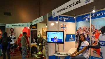 Universidad Cat&oacute;lica es el &uacute;nico club chileno en la Expof&uacute;tbol de Uruguay.