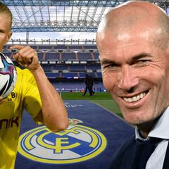 'Bild': Adidas envía a Zidane a fichar a Haaland