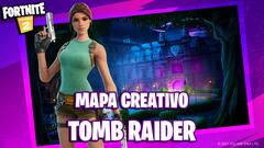 Fortnite: mapa Misterio en la Mansi&oacute;n Croft de Tomb Raider ya disponible