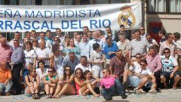 La Peña Carrascal del Río en su inauguración oficial de la Peña