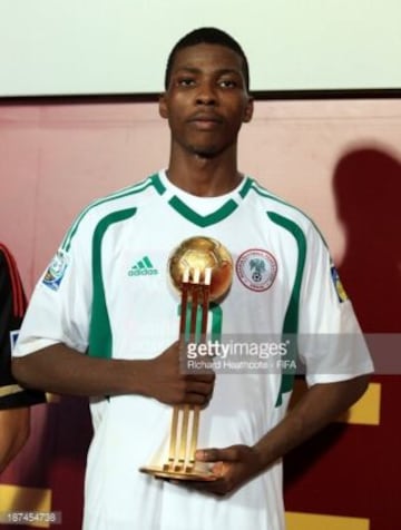 Kelechi Iheanacho (Nigeria) fue campeón y Balón de Oro del Mundial 2013, lo que le valió ser contratado por el Manchester City. Habrá que ver como sigue su carrera...