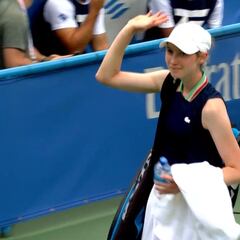 Bucsa sucumbe ante Halep, una súper clase recuperada