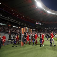 Atlético-Sporting en imágenes