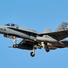 Se estrella un caza en la base de Zaragoza