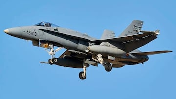 F-18 Hornet Ejercito del Aire (ESPAÑA)  / Europa Press