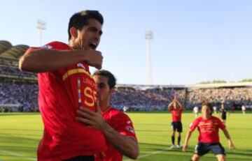 Braulio Leal ha anotado seis goles a Johnny Herrera, tres de ellos con Unión Española.