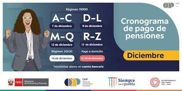 Pensiones ONP: cuándo recibiré el pago y fechas claves
