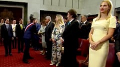 Boric entra al Congreso y se encuentra cara a cara con Javier Milei: ojo al gesto del Presidente de Argentina