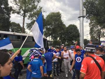 Vive el color del Cruz Azul vs León en el Azteca