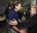 La visita de Pablo Iglesias en imágenes