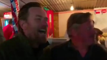 La visita de Ewan McGregor a una fonda en Puerto Montt que revoluciona las redes