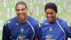 Ronaldinho and Adriano