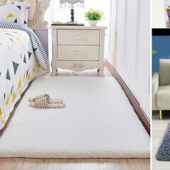 Esta alfombra, en siete tamaños, tres formas y 12 colores, se puede colocar en cualquier lugar de la casa