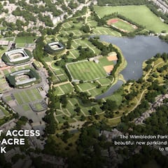 Wimbledon, cerca de construir el ‘Disneyland del tenis’