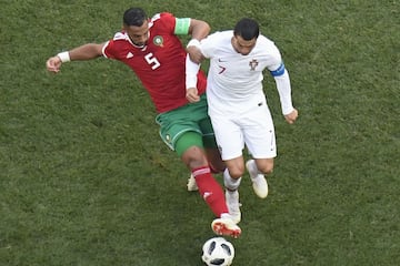 Portugal vs. Marruecos: Las mejores imágenes del juego