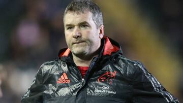 Munster head coach Anthony Foley dies in Paris hotel