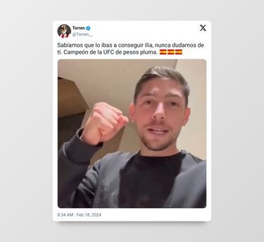 “Cabra absoluta”: los mejores memes y reacciones a la victoria de Topuria