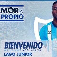 Oficial: Lago Junior firma por el Málaga hasta 2024