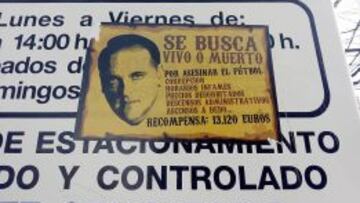 Carteles en Majadahonda: "Se busca vivo o muerto a Tebas"
