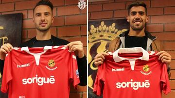 Berat Sadik y Noguera, los dos nuevos fichajes del N&agrave;stic de Tarragona para lograr la permanencia en Segunda