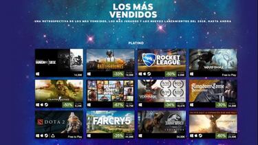 Estos son los juegos más vendidos en Steam de 2018