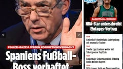 Gran repercusión internacional por la detención de Villar