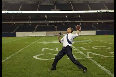 La relación entre la NFL y los presidentes de Estados Unidos