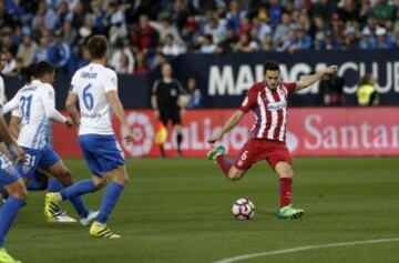 Koke anotó el 0-1.