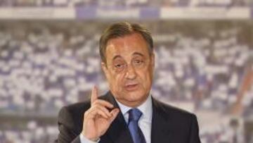 <b>CANDIDATO.</b> Florentino Pérez ha comunicado su intención de presentarse a las elecciones.