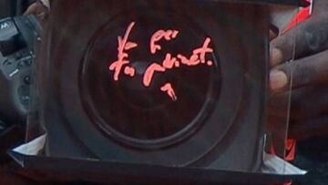 Dedicatoria emocionante de Rafa: a su abuelo fallecido