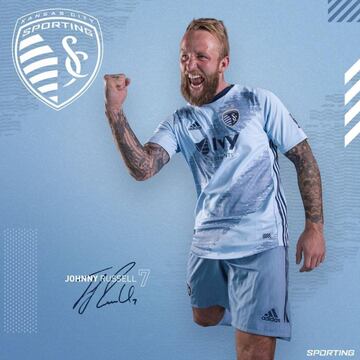 Con las franjas diagonales que representan rasgaduras, el uniforme de Sporting Kansas City es uno de los menos bonitos de la MLS.