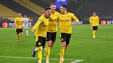 Sancho y Haaland acuden al rescate del Dortmund.