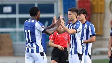  Partido de pretemporada disputado en la instalaciones de Zubieta, entre Real Sociedad y PAU 