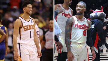 Lillard no va al All Star por lesión; Devin Booker ocupará su lugar