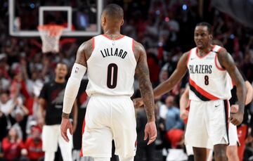 Portland Trail Blazers vencieron a Oklahoma City Thunder en los Playoffs de la NBA