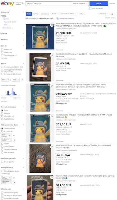 La carta de Pokémon de Pikachu a lo Van Gogh hace que los especuladores arrasen un museo