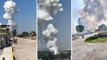 Así se vivió la aparatosa explosión de polvorín en La Sauceda, Tultepec; hay heridos | VIDEO