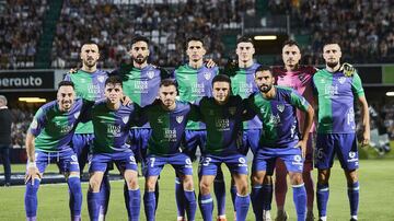 Once del Málaga en Castellón.