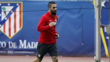 Arda se ejercitó al margen y es duda para la Champions League