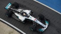 Mercedes present the W08, their new car for 2017