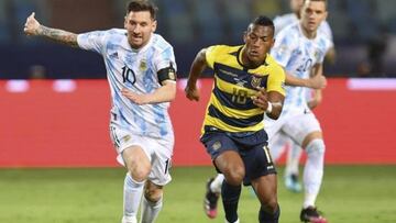 La juventud de Ecuador reta a la Selección Argentina