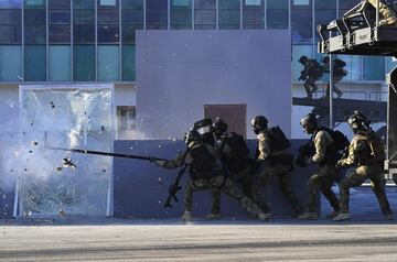 Los XXIII Juegos Olímpicos de Invierno en Corea del Sur se están preparando a conciencia desde el punto de vista de la seguridad. La prioridad es garantizar la fiesta de los deportes de invierno, y para ello los cuerpos de seguridad se entrenan mediante s